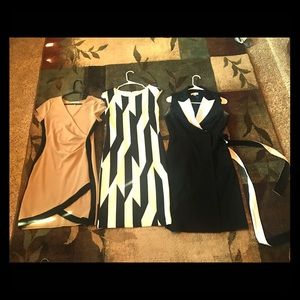 T-shirts, long selves, dresses, shorts, and jeans